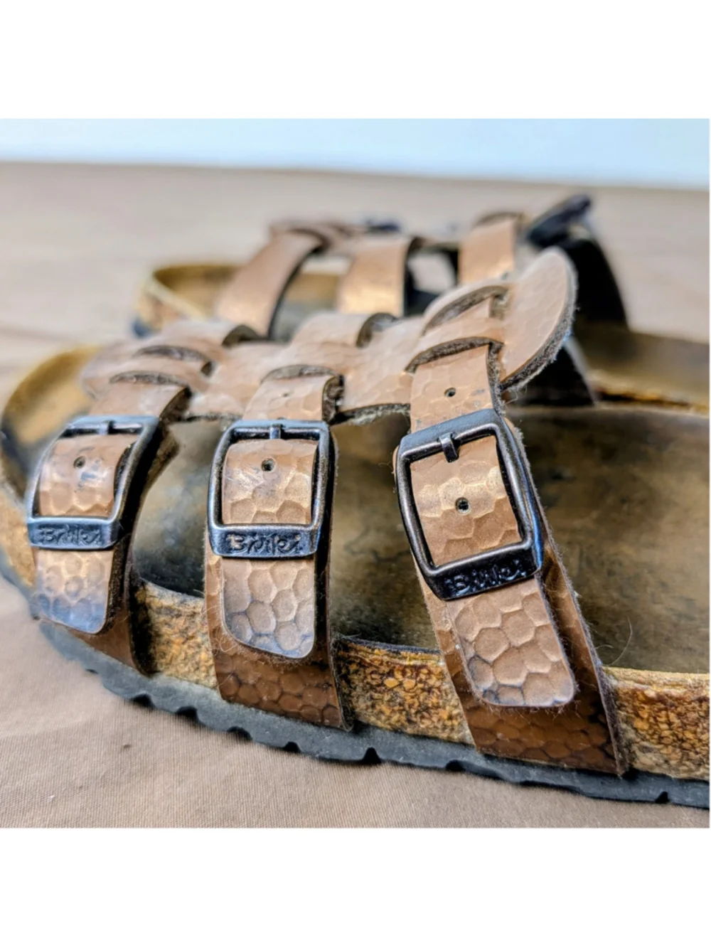 Birkenstock Birki's Xenia Convertible Strappy Sandals EU 37 US 6 6.5 Leather
